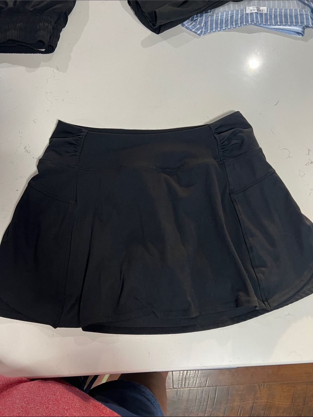 Free Fly Apparel Black Athletic Skort